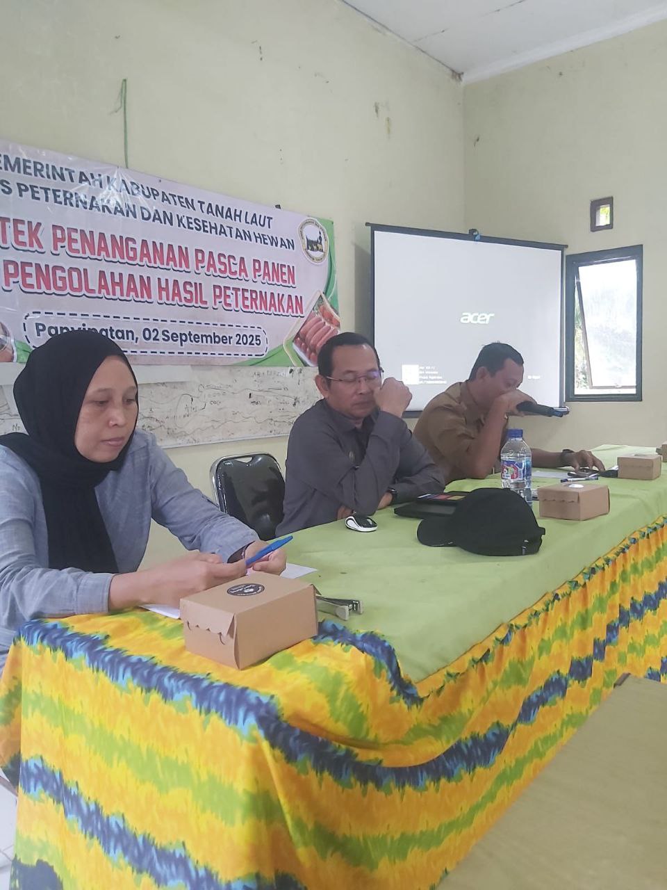 Bimtek Penanganan Pasca Panen & Pengolahan Hasil Peternakan di Kecamatan Panyipatan