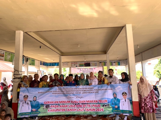 Gerakan Makan Telur dan Minum Susu, Dukung Gizi Anak Usia Dini